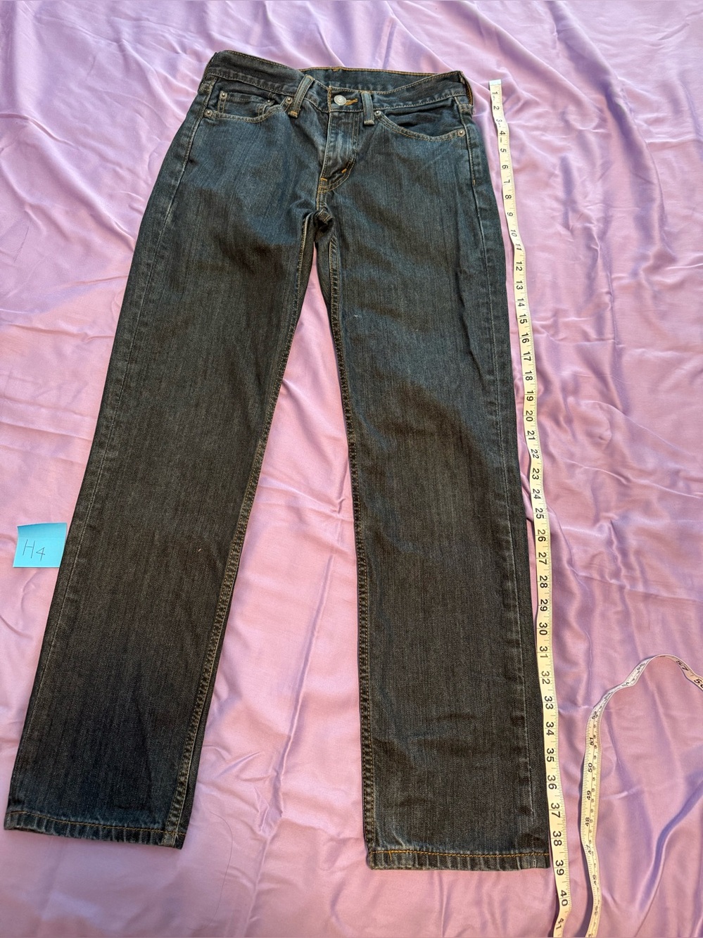 Levi’s  men Black Straight-Leg Jeans